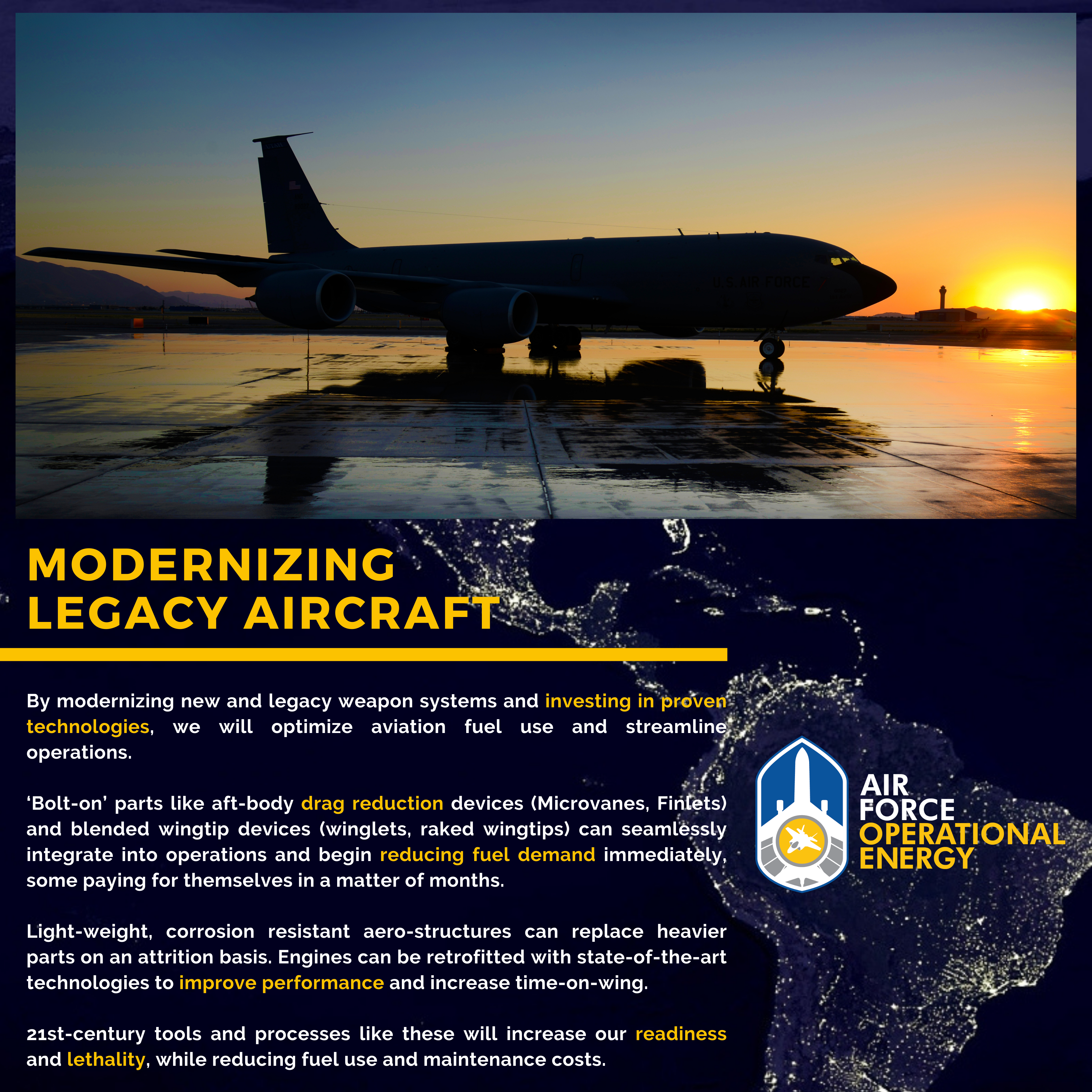 Modernizing Legacy Aircraft 